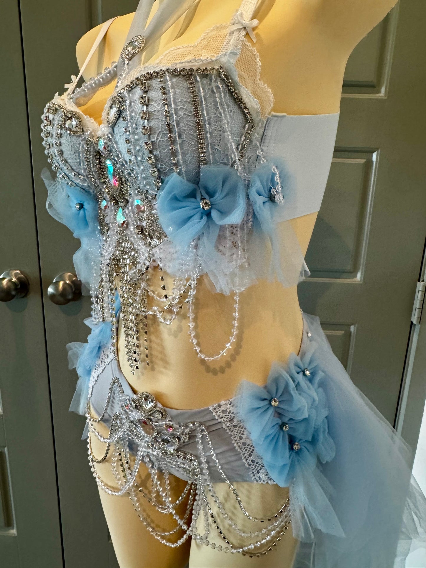 Heart of the Glacier| Rave Festival Outfit | Top + Bottom