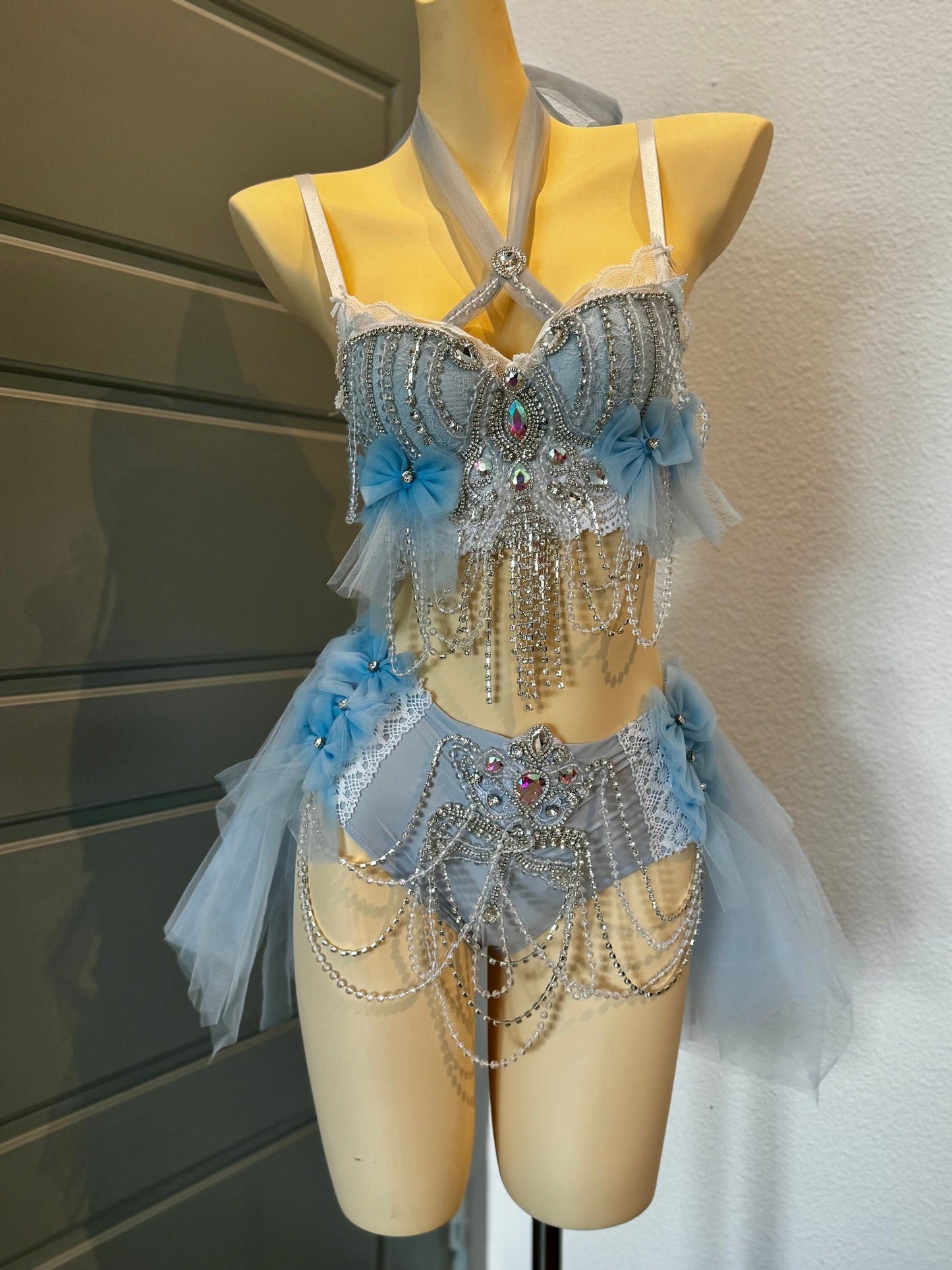 Heart of the Glacier| Rave Festival Outfit | Top + Bottom