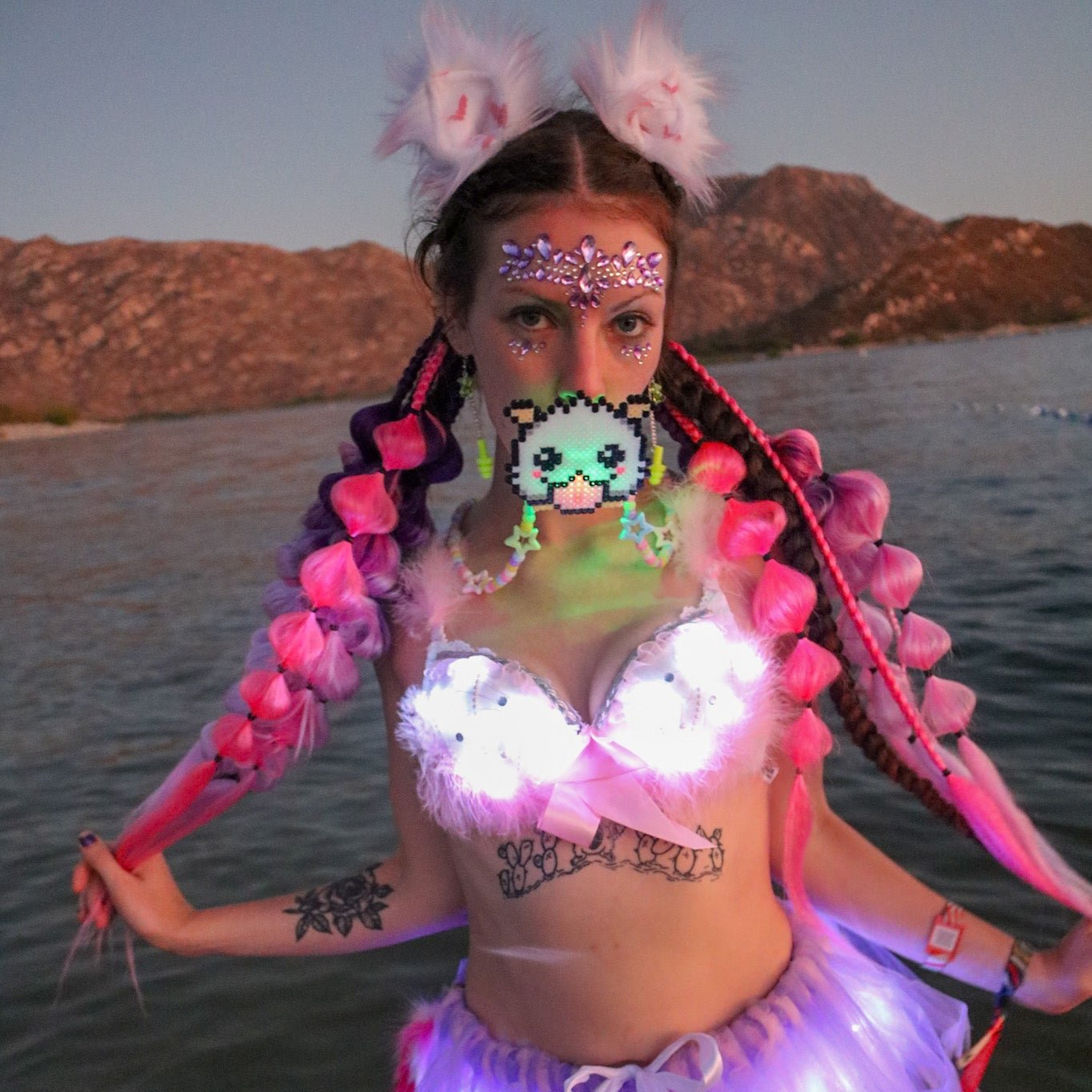 Rave LED Pacifier | Soft Light-Up Binkie