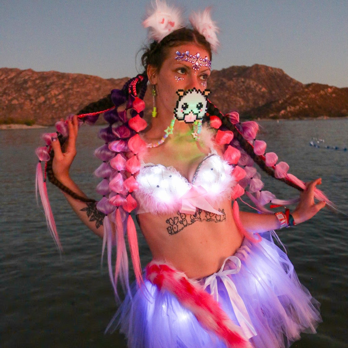 Rave LED Pacifier | Soft Light-Up Binkie