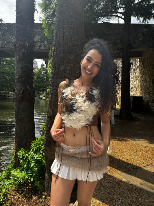 She-Wolf Festival / Fair Outfit | Top+ Skirt 2 Piece