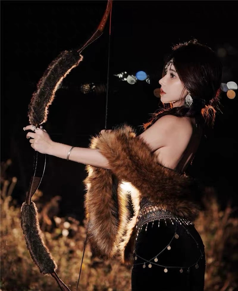 Seraphic Oasis Princess Rave Outfit | Bra + Wrap Skirt 2 Piece Festival Set