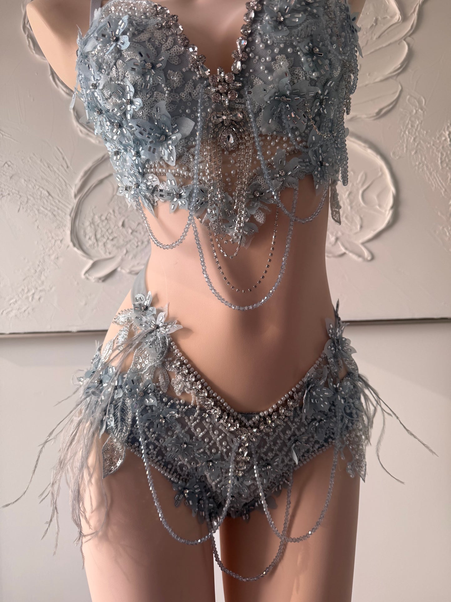 Elysian Frost Rave Festival Outfit | Top + Bottom