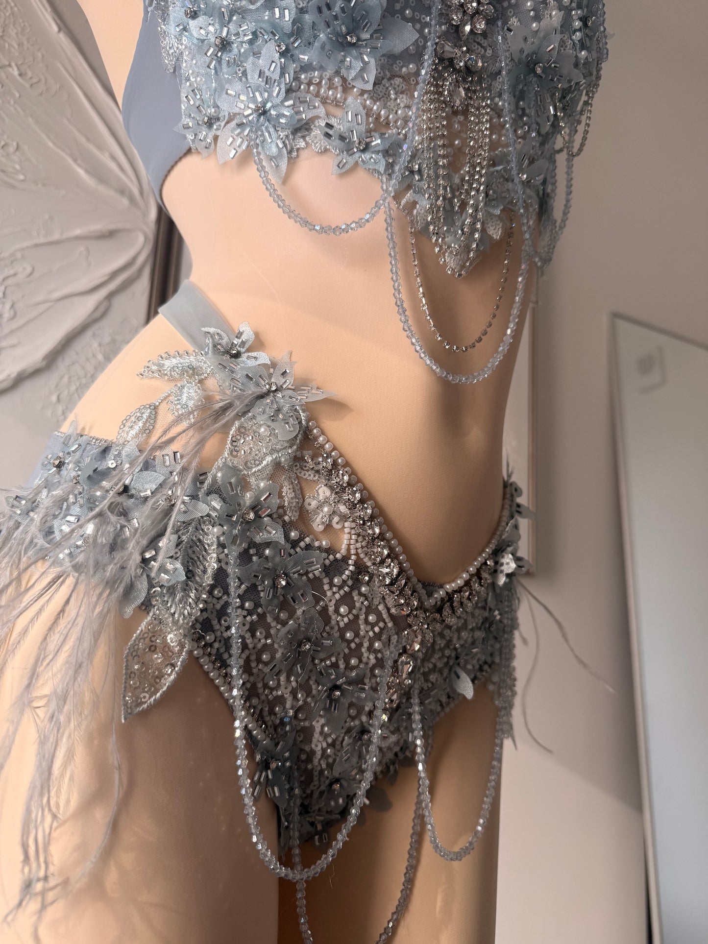 Elysian Frost Rave Festival Outfit | Top + Bottom