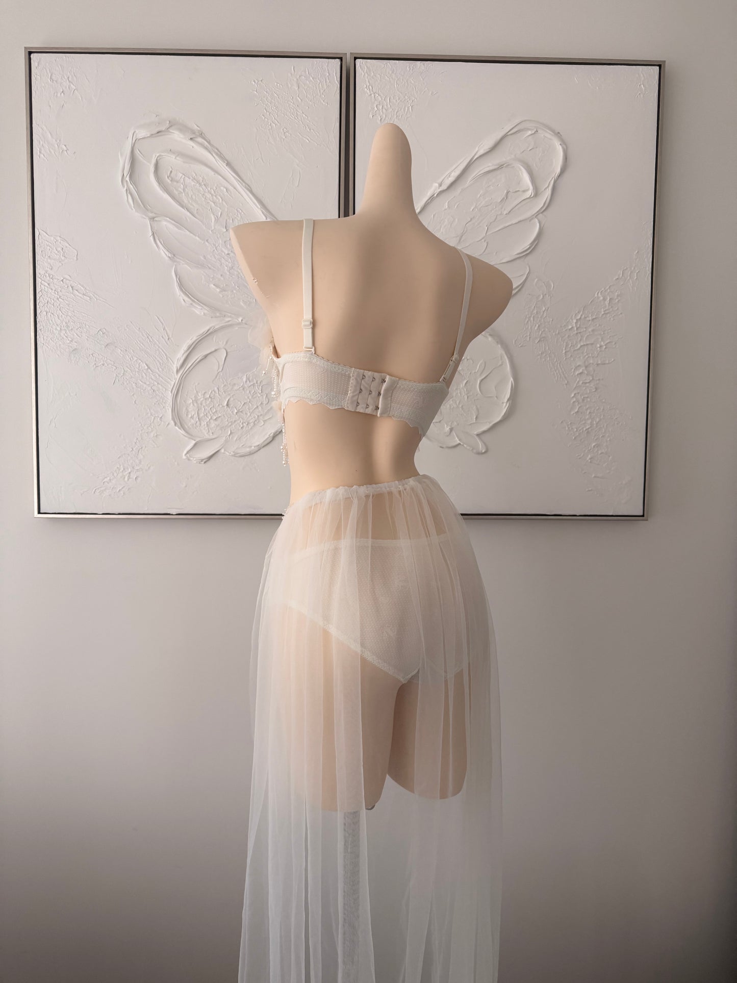 Aurora de Perle Rave Festival Outfit | Top + Bottom w Skirt