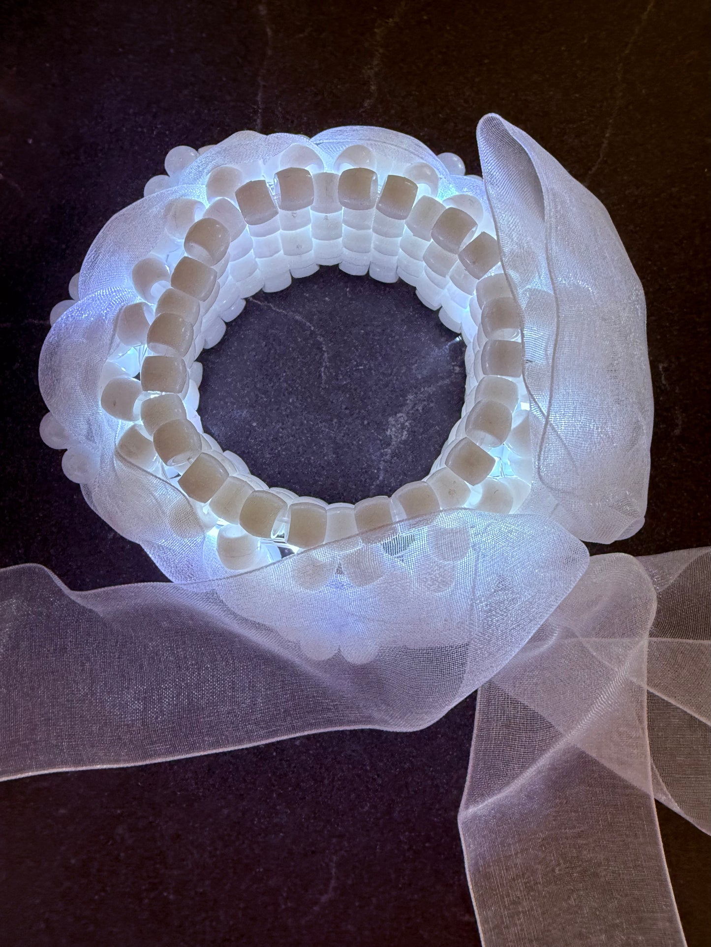 Kandi Bracelet | Pearl LED