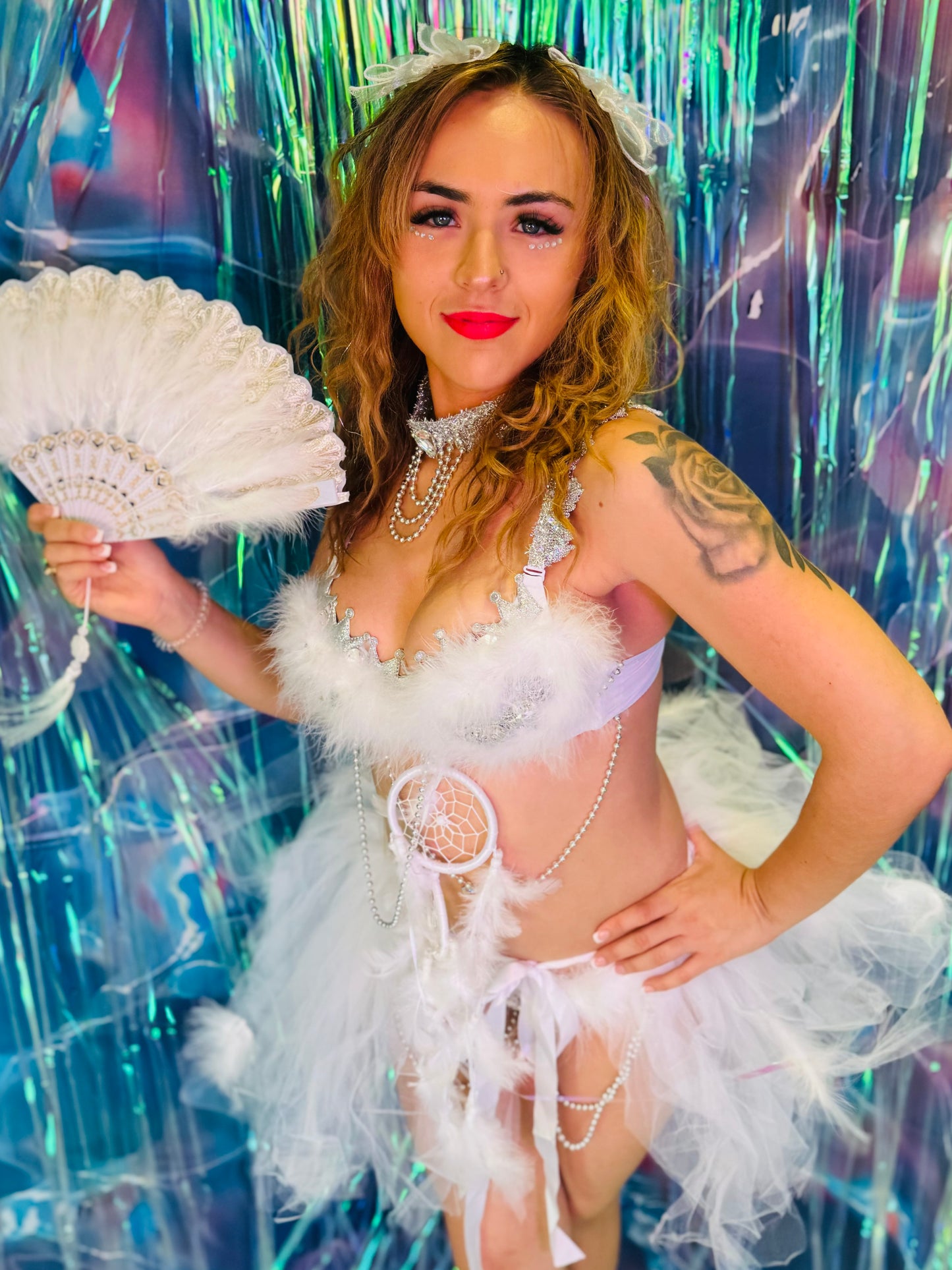 Fluffy Furry Fan | Rave Accessary